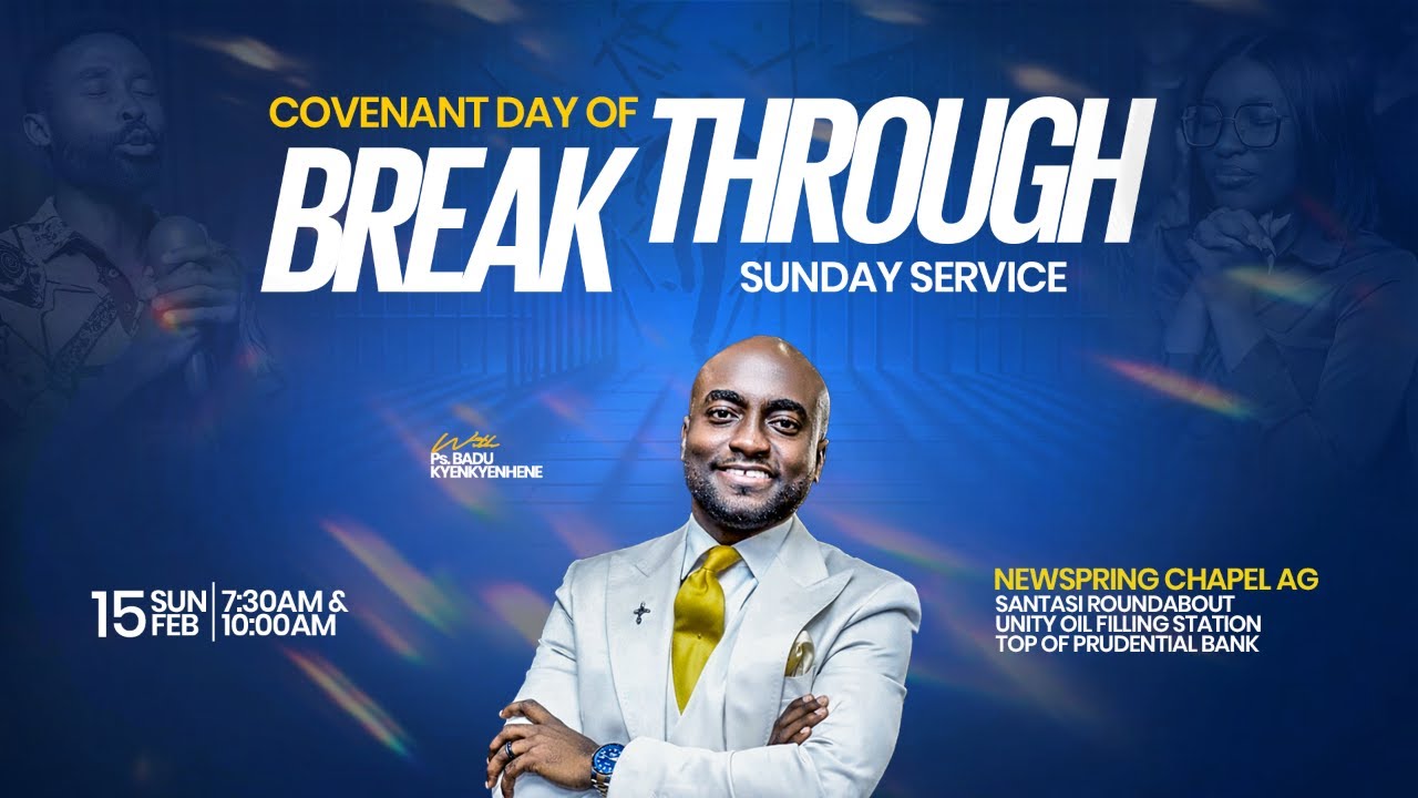 COVENANT DAY OF BREAKTHROUGH || 1ST SERVICE || 15-02-2026