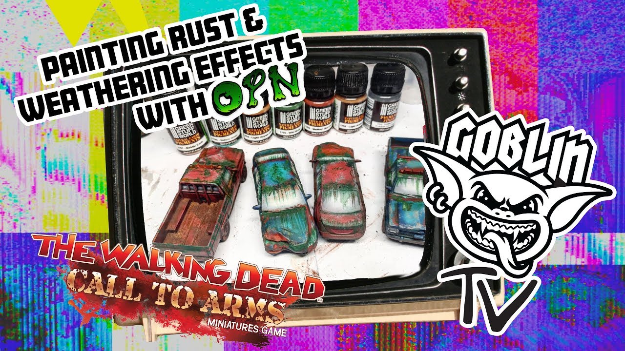 Weathering Vehicles for Post Apocalyptic games