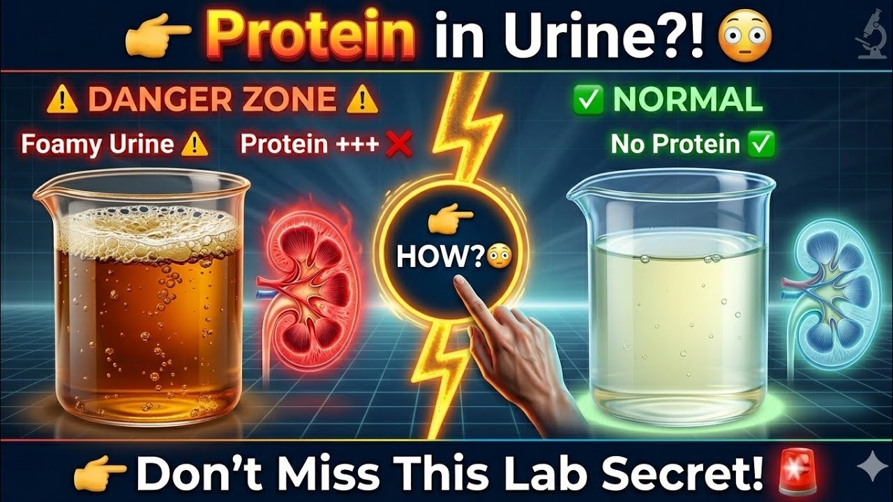 فك شفرات البروتين فى البول E60. Protein in Urine ( proteinuria )