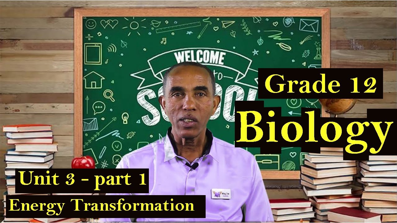 Grade 12 Biology Unit 3 part-1 Energy transformation