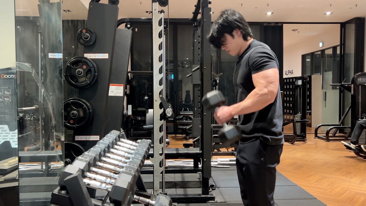 다시 몸 만들기 37일 차 - 이두, 삼두