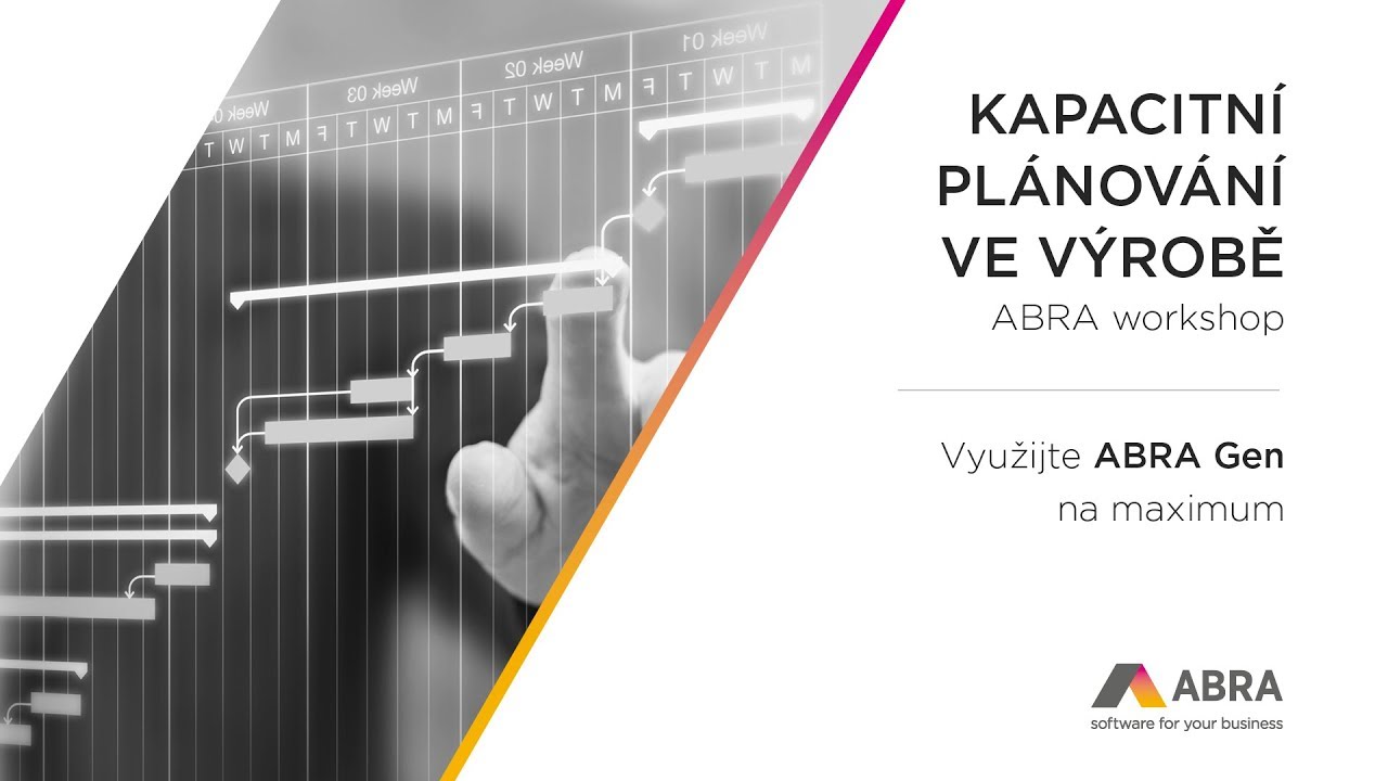 Kapacitní plánování ve výrobě - záznam workshopu