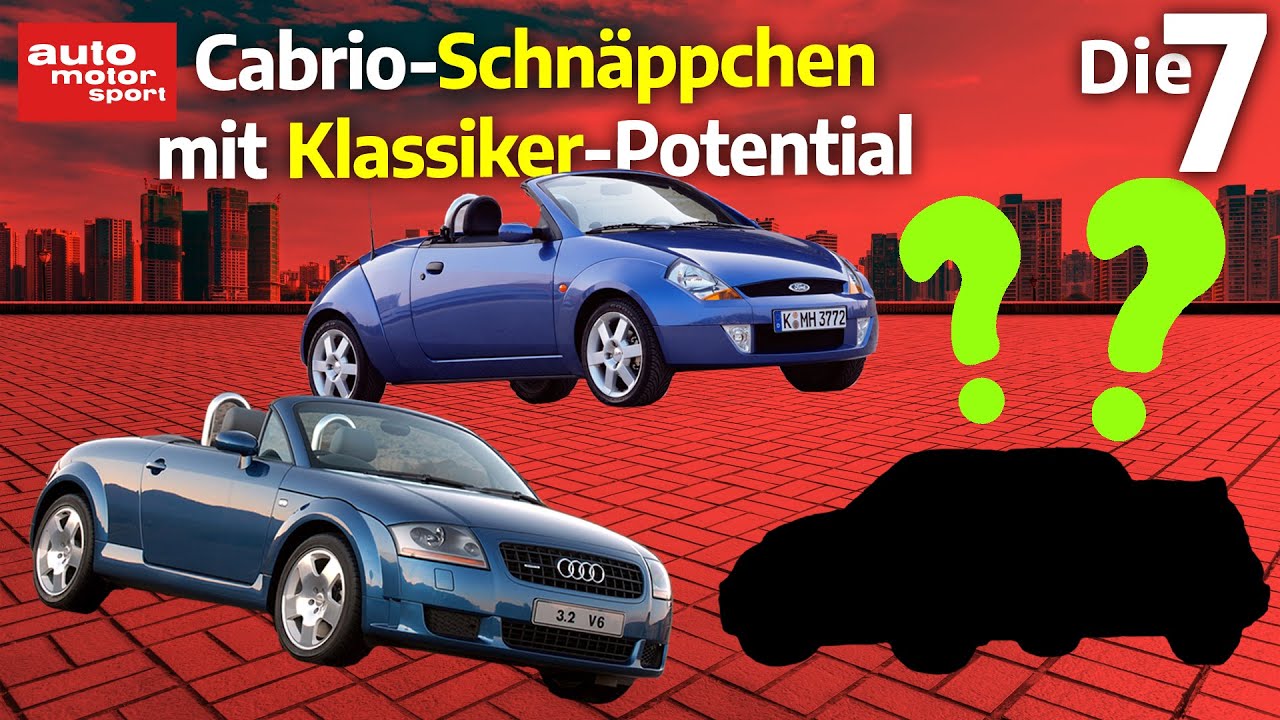 Cabrio-Schnäppchen mit Klassiker-Potential | auto motor und sport