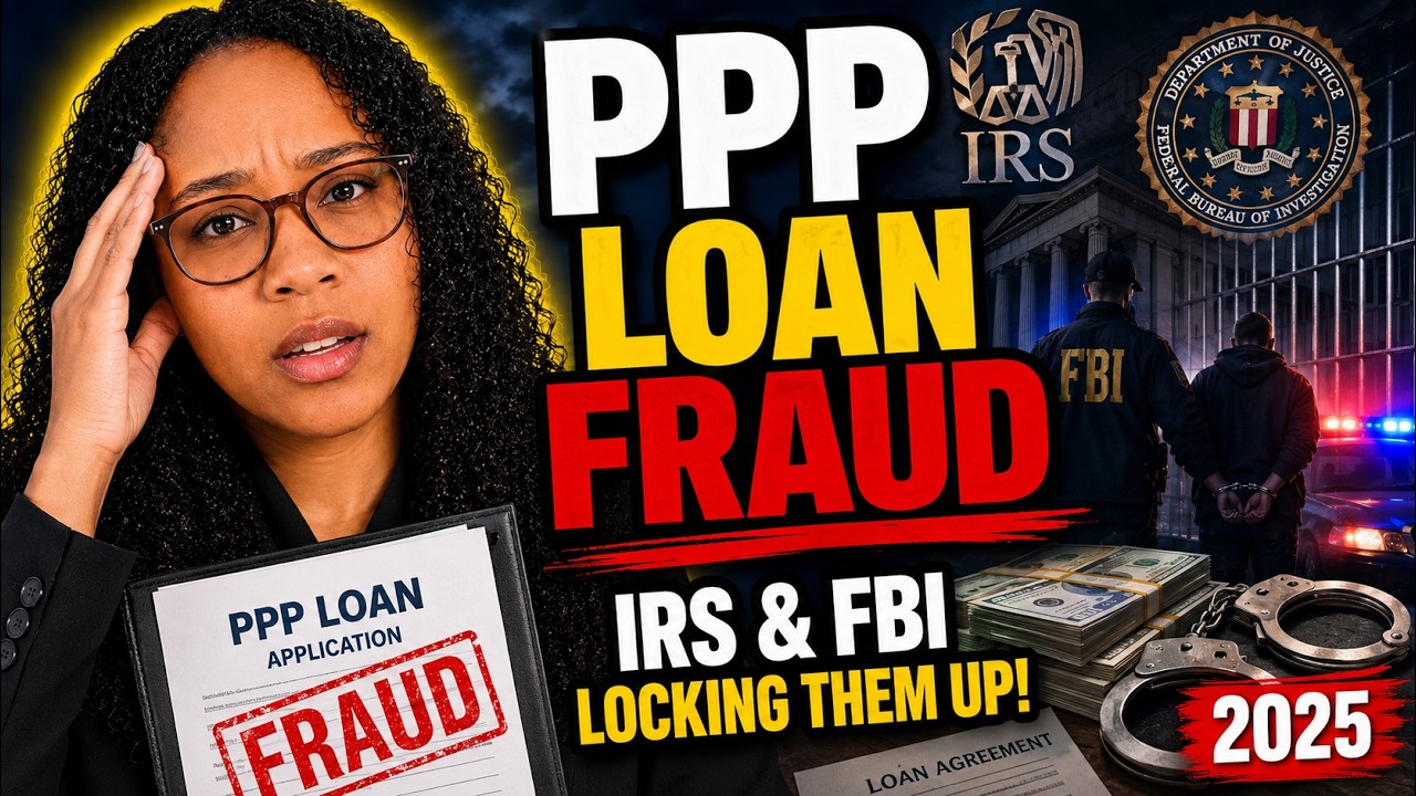PPP Loan Fraud 💰 The IRS & FBI Are Locking Them Up! 2025