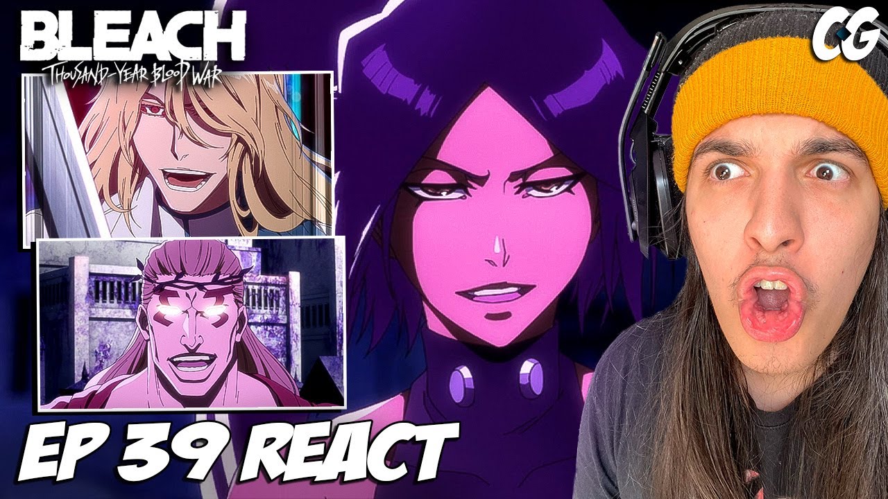 YORUICHI VS ASKIN! GERARD VS CAPITÃES! - React Bleach Thousand Year-Blood War EP 39
