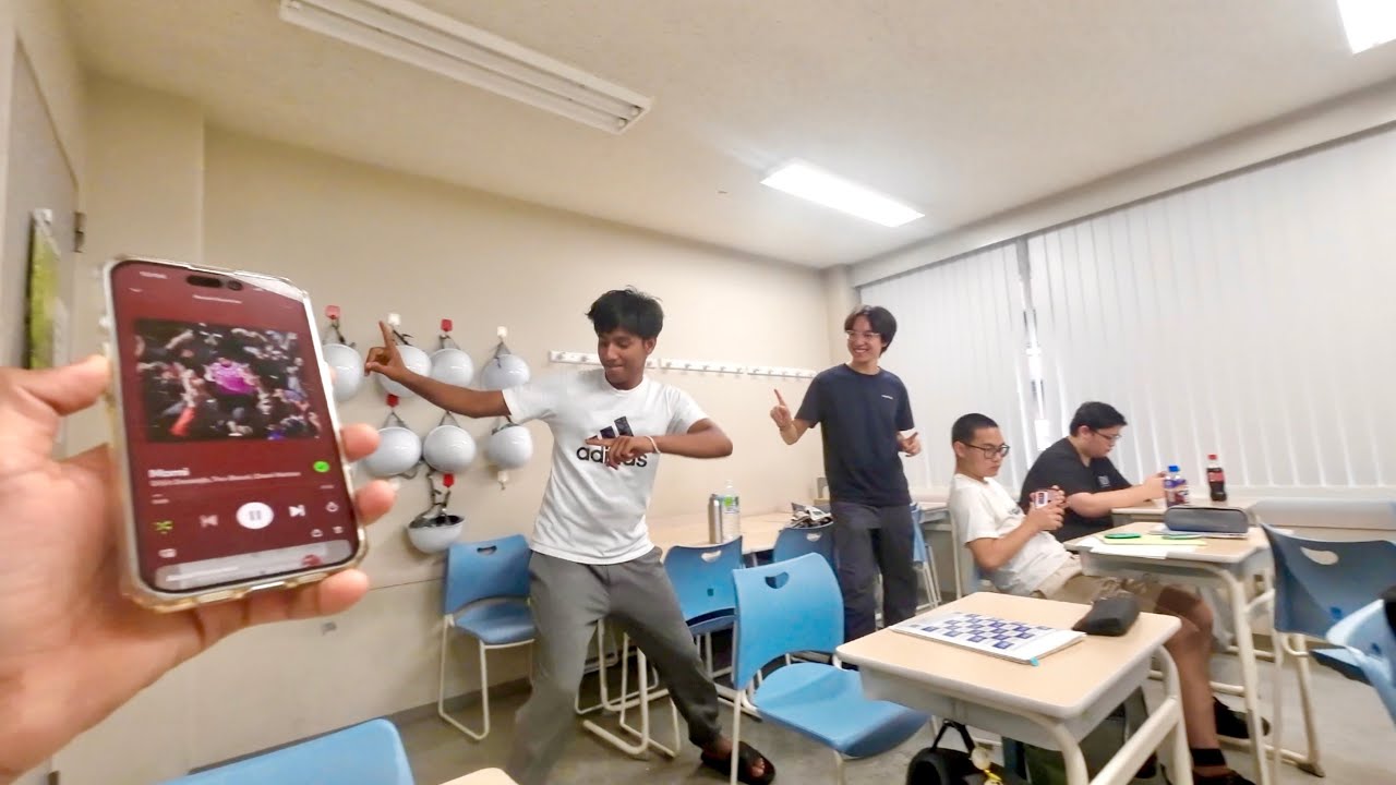 Make my friend dance in Punjabi Song in JAPAN 🇯🇵