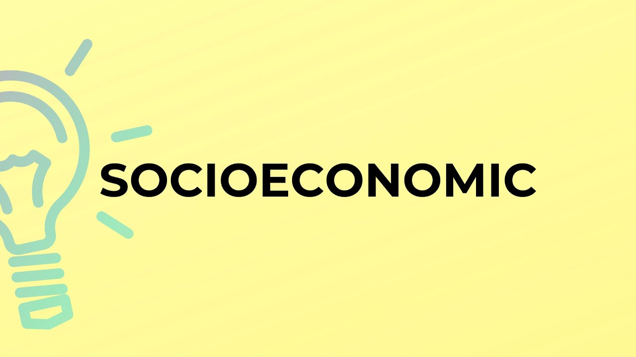 Что означает слово СОЦИОЭКОНОМИЧЕСКИЙ?
