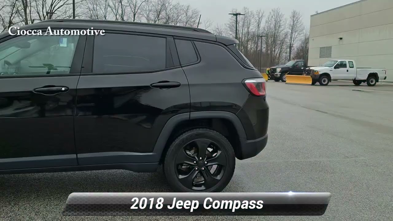 Used 2018 Jeep Compass Altitude 4x4, York, PA C26004U