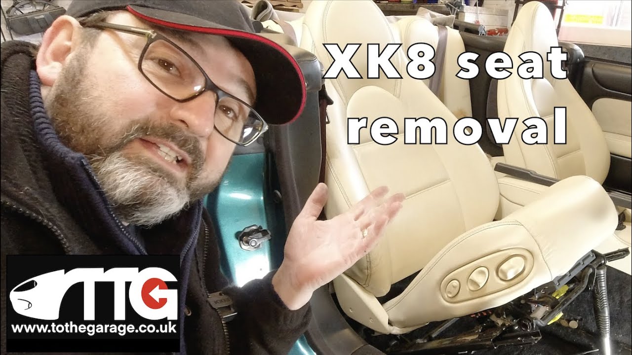 Jaguar XK8 XKR X100 seat removal.  Secrets of the XK8 ep 86