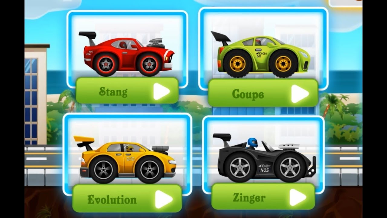 Sports Cars Racing Chasing Cars on Miami Beach / Tiny Lab Racing Games / Android Gameplay FHD