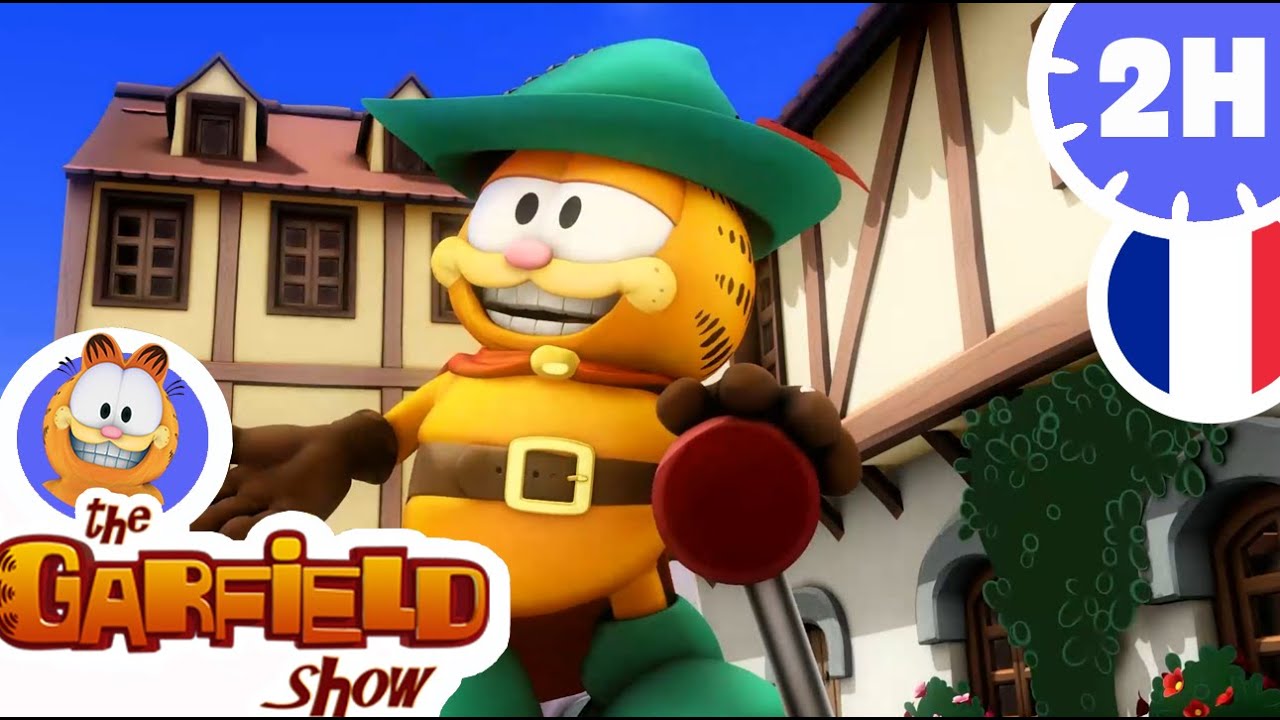 🐱Garfield|Des aventures rigolotes et robots farceurs!🤖|Compilation d'épisodes drôles