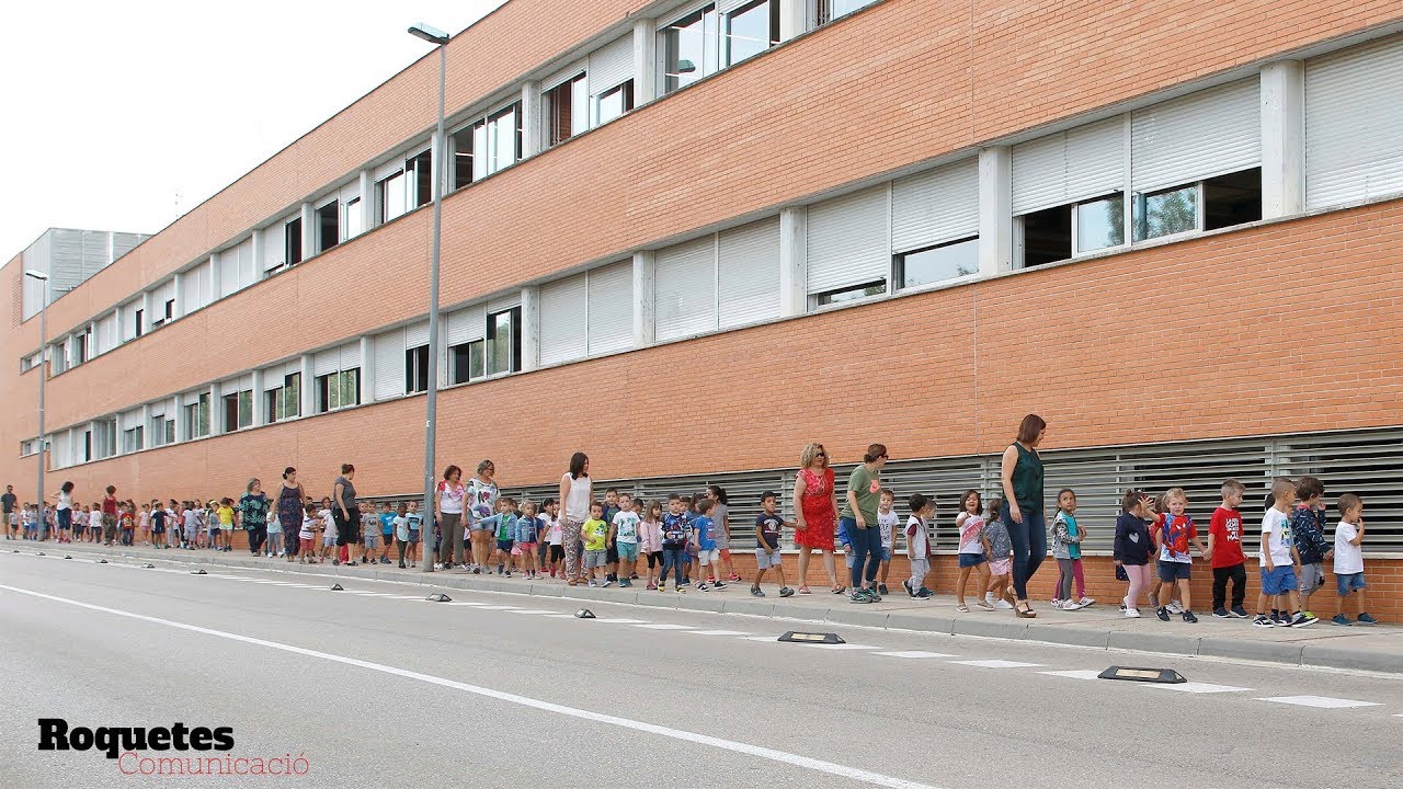 Setmana de la Mobilitat Sostenible 2019 - “Dia d'anar a peu” a l'escola Marcel·lí Domingo