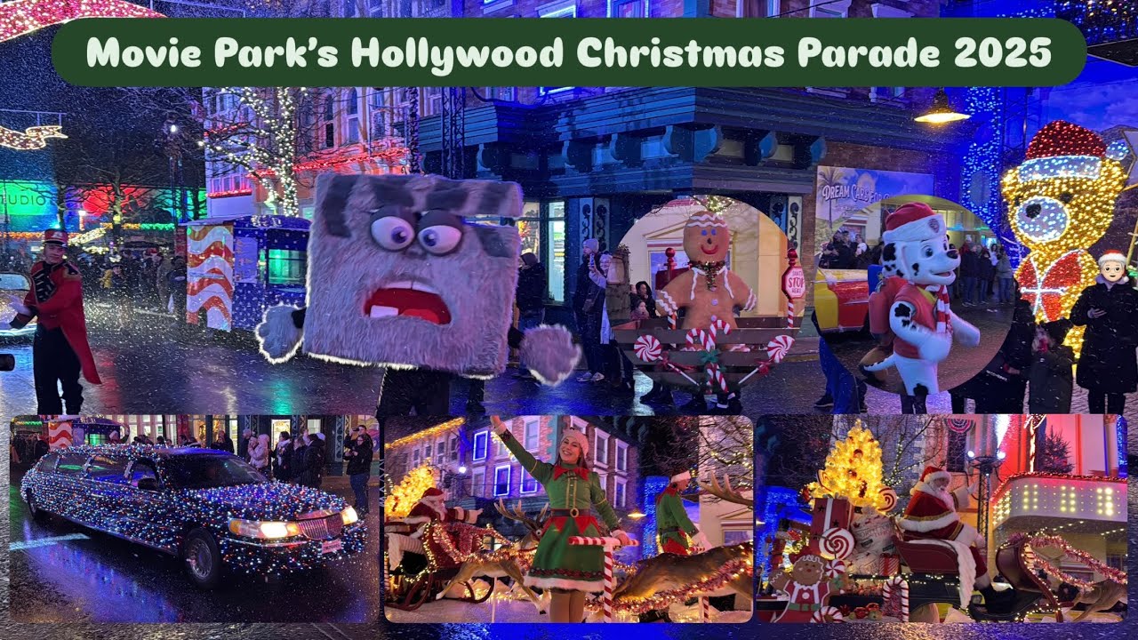 Movie Park’s Hollywood Christmas Parade 2025🎅🏻 (28.11.2025) [4K]