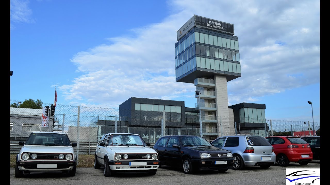 GTI Day 2017. ¡Todas las generaciones de Golf GTI juntas! MK1, MK2, MK3, MK5, MK5,MK6 Y MK7.