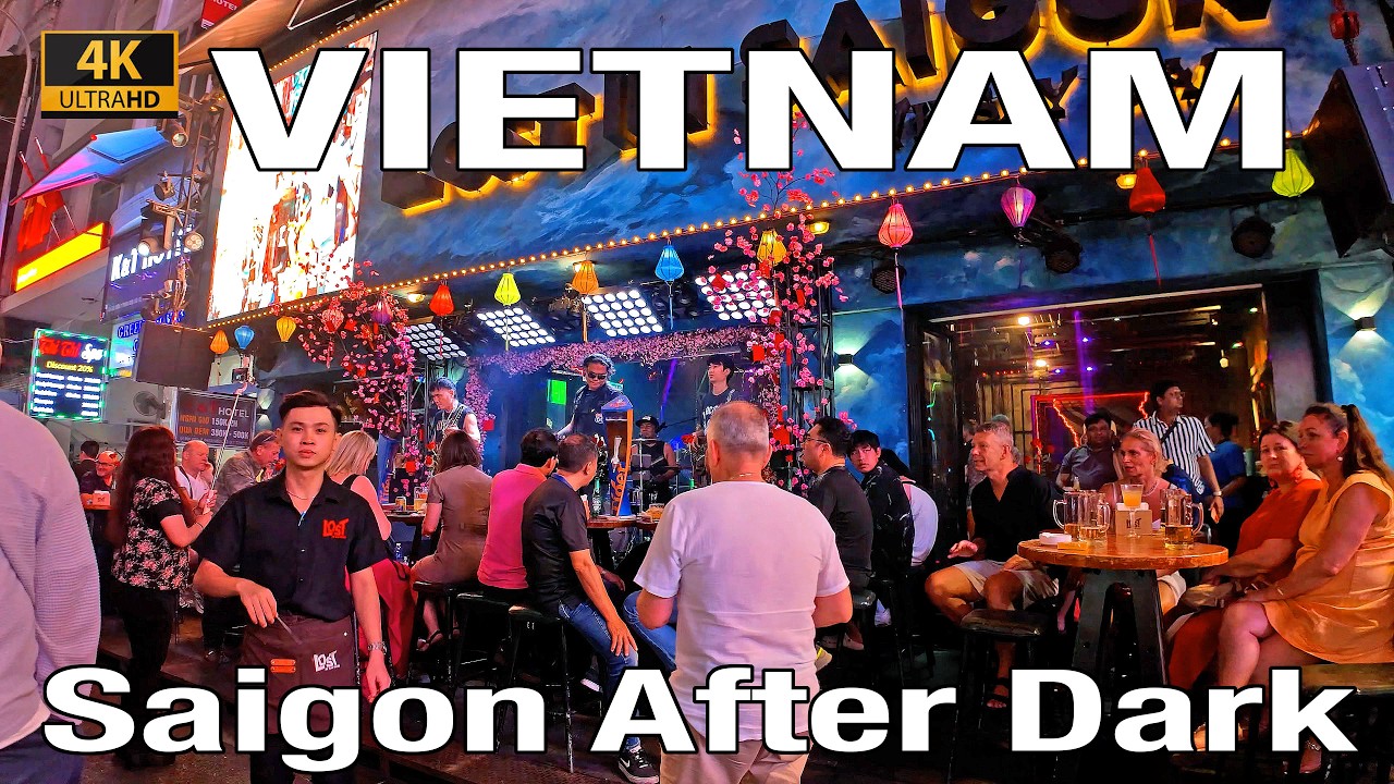 Vietnam Nightlife Ho Chi Minh City (Saigon) 2026 🇻🇳 Bui Vien Walking Street