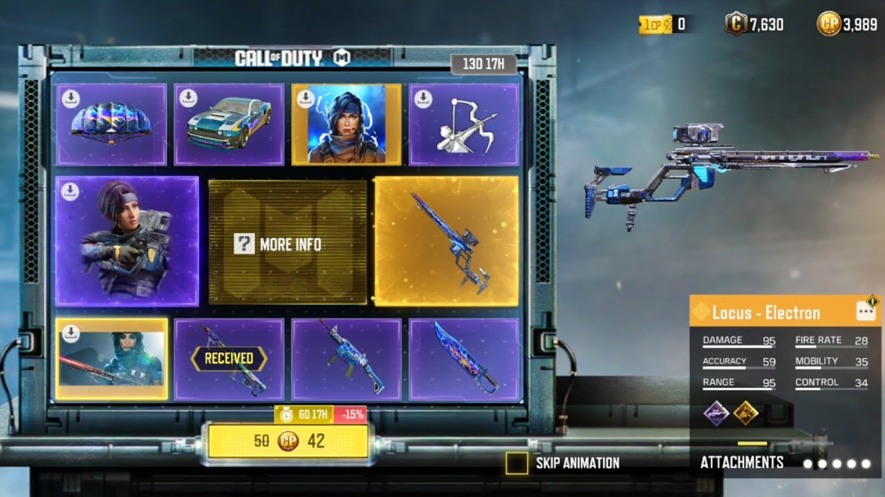 Locus Electron Draw Opening || My first Draw in #codm #callofdutymobile