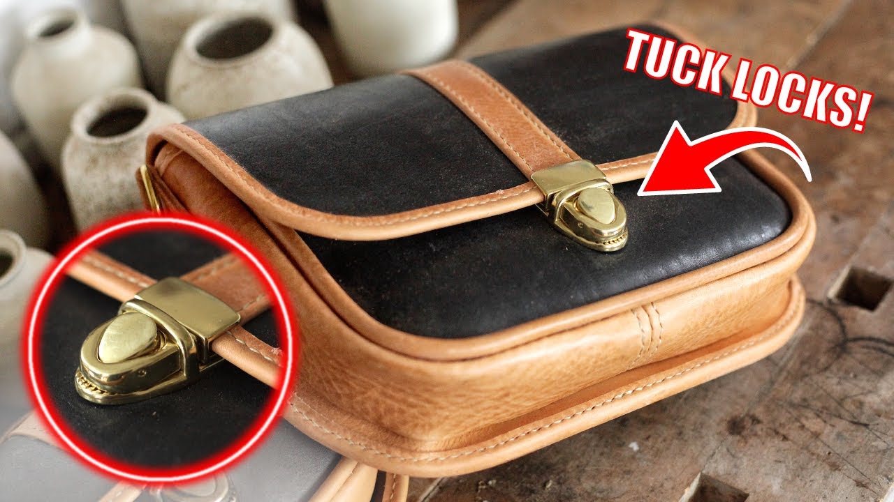This Leather Bag Closure is my New Favorite!