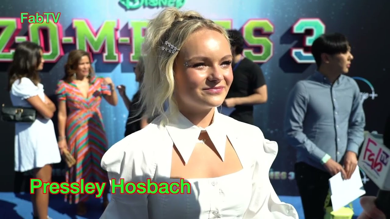 Pressley Hosbach loves &ldquo;Zombies 3&rdquo; at the LA Premiere!