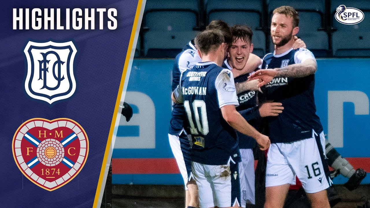 Dundee 3-1 Hearts | McGhee, Mullen & Afolabi Score to Stun League leaders! | Scottish Championship