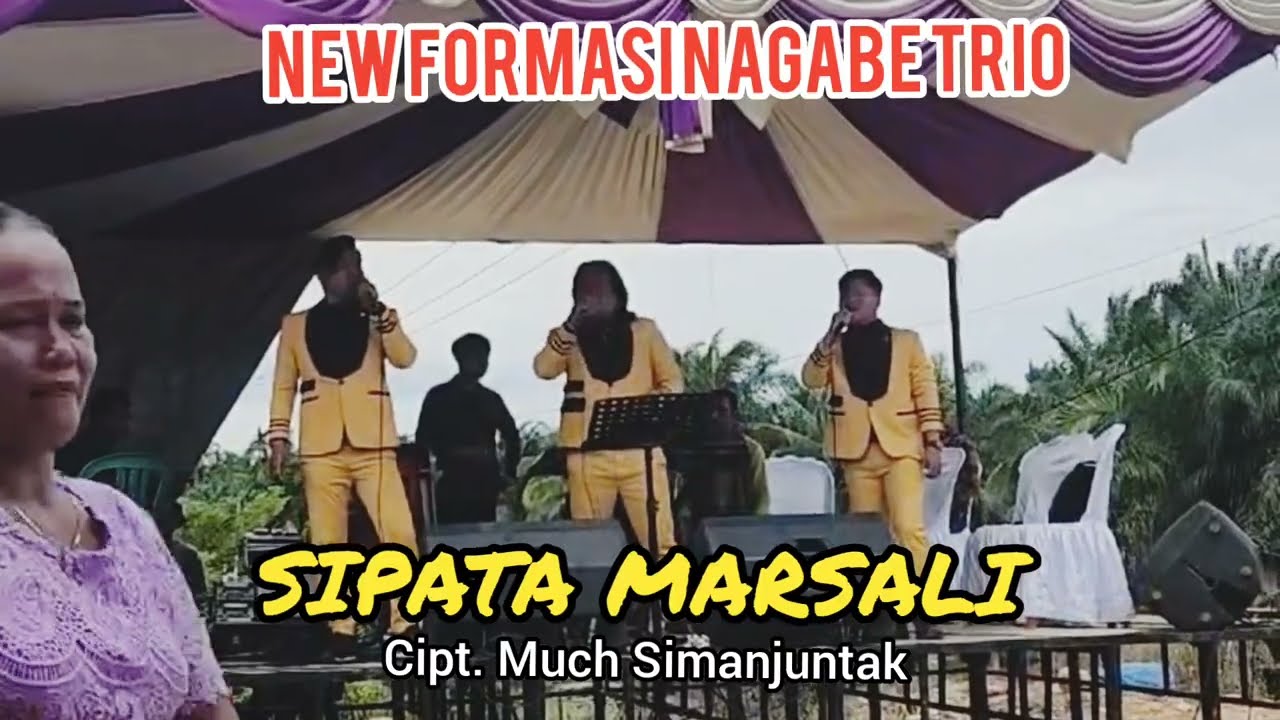NEW FORMASI NAGABE TRIO - SIPATA MARSALI Cipt. Much Simanjuntak 