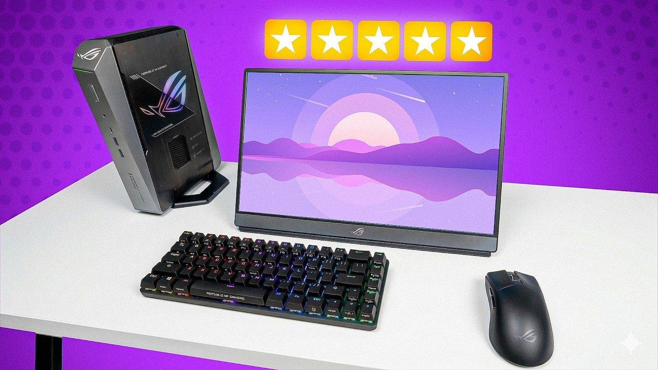 I Built the ULTIMATE Mini Gaming Setup!