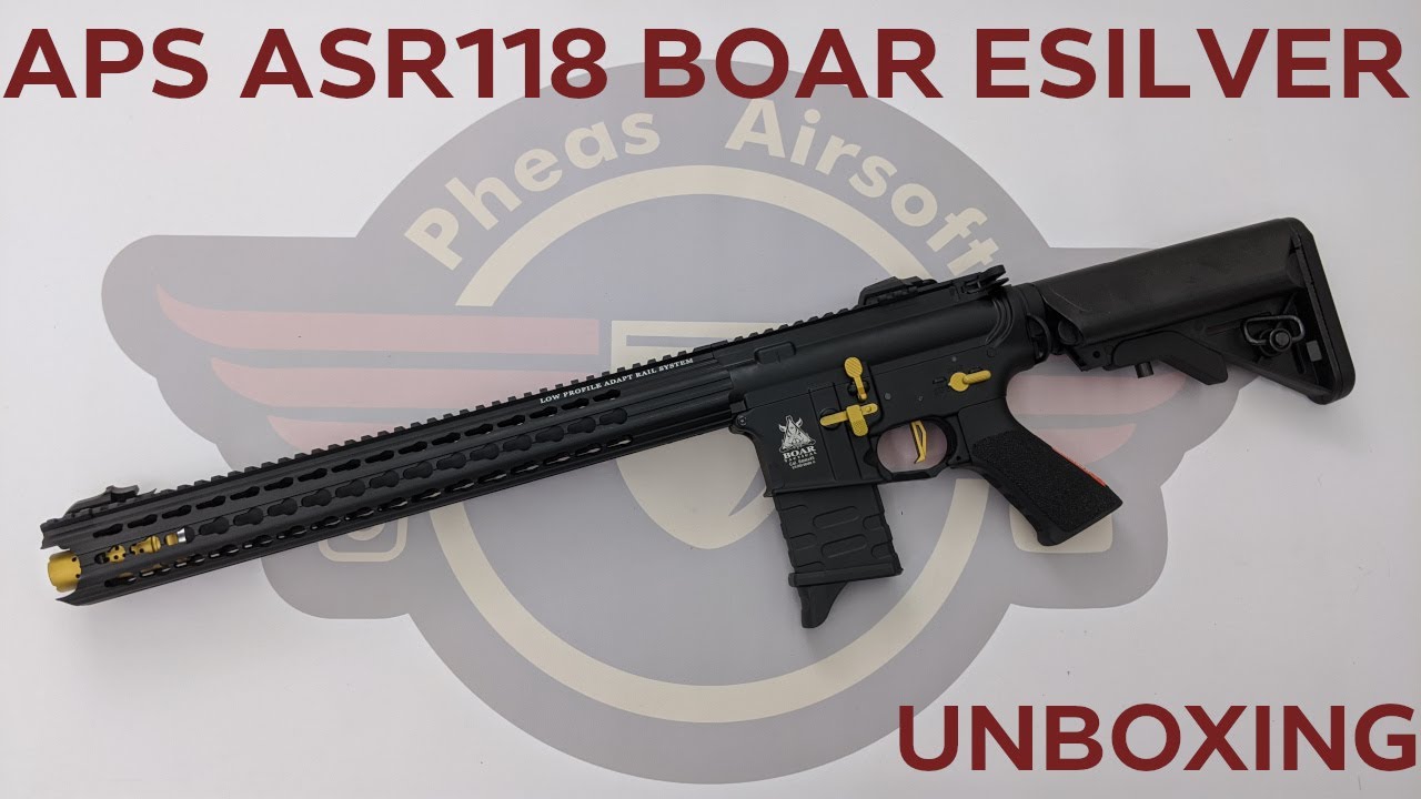 [РАСПАКОВКА] ASR118 BOAR ESILVER EDITION — Bling Bling!