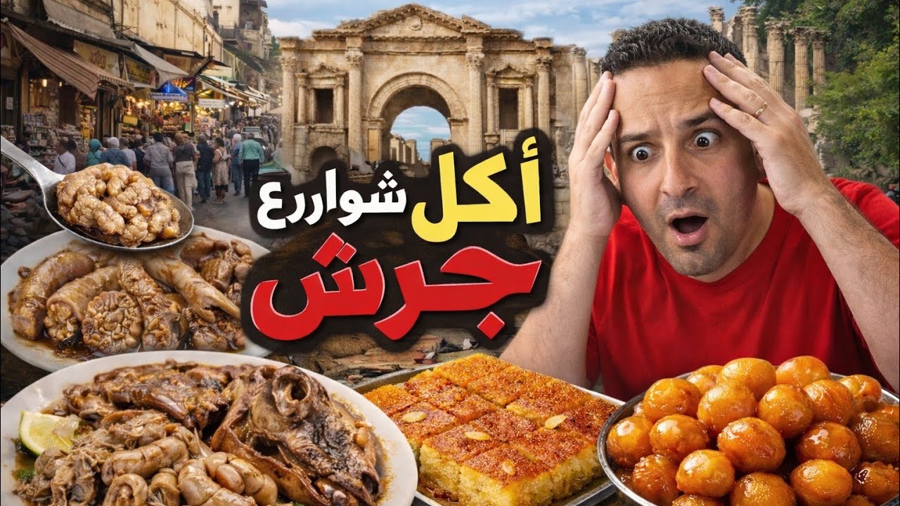 أقدم فطور في جرش من سنة 1949  | غداء تراثي | حلويات بالسمن البلدي 🔥🇯🇴