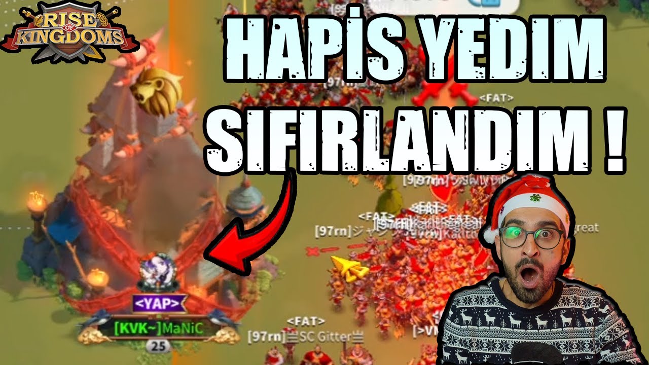 Babakaro Hapisetme Yedi  ve Sıfırlandı mı peki ? - Rise of Kingdoms