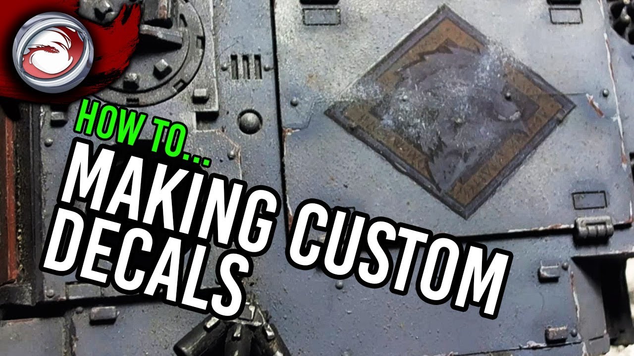 How To: Make Custom Decals