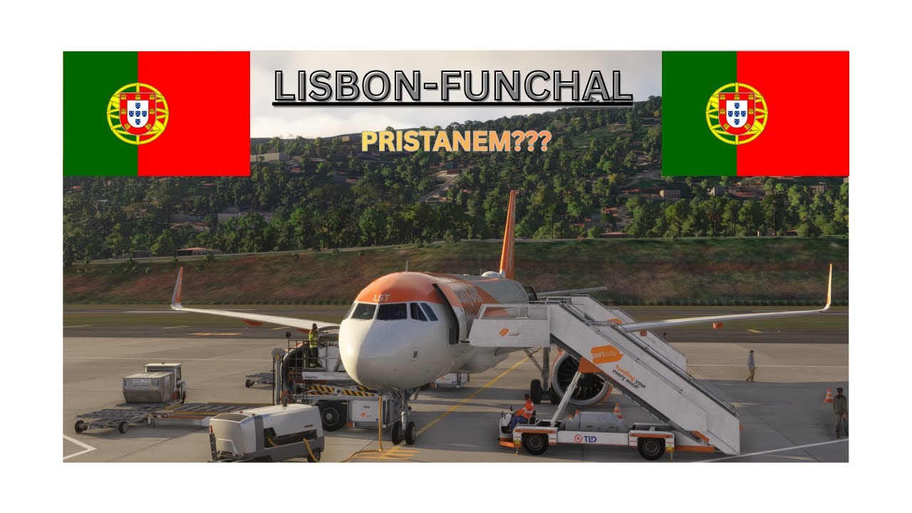 NAJŤAŽŠIE LETISKO V EURÓPE???😵 | LISABON-FUNCHAL | MSFS 24 #4