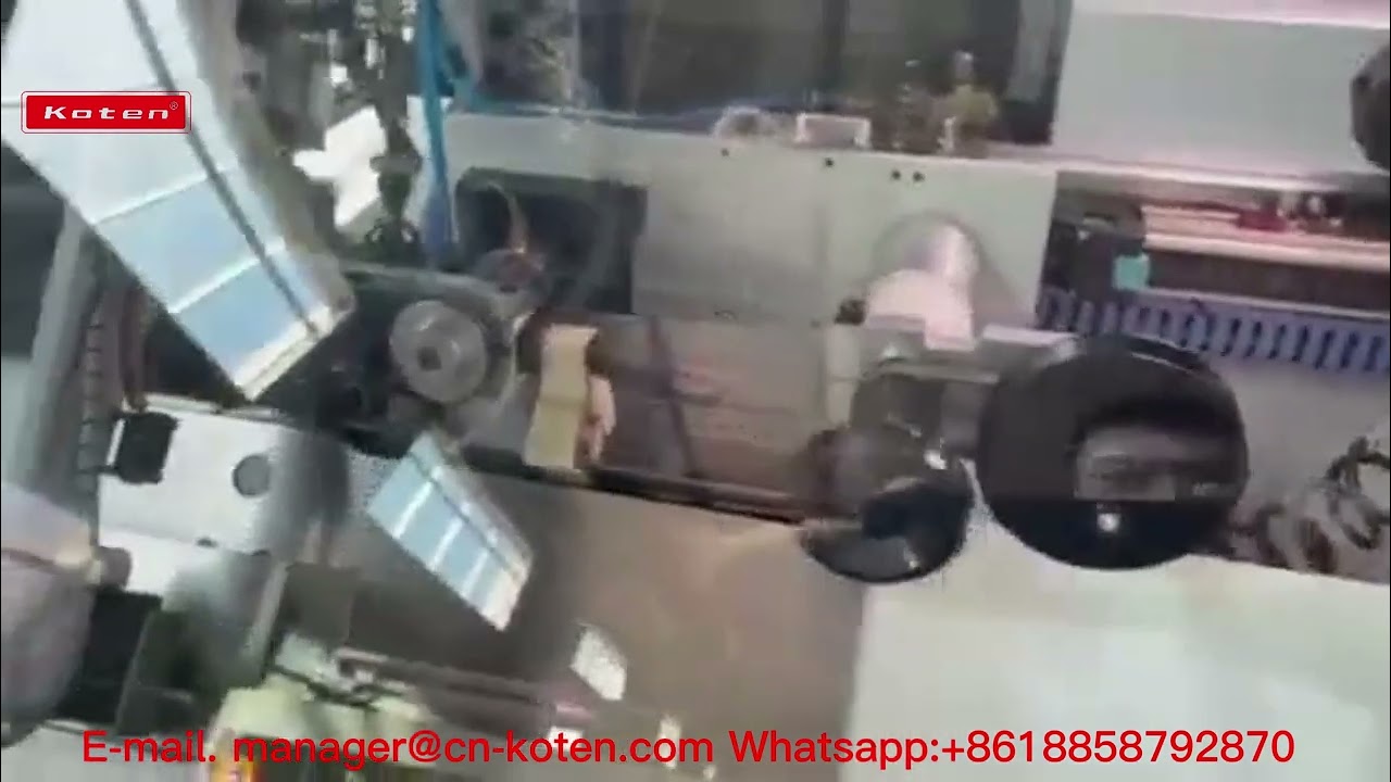 Fully Automatic Paper Folding Collating and Sewing machine
