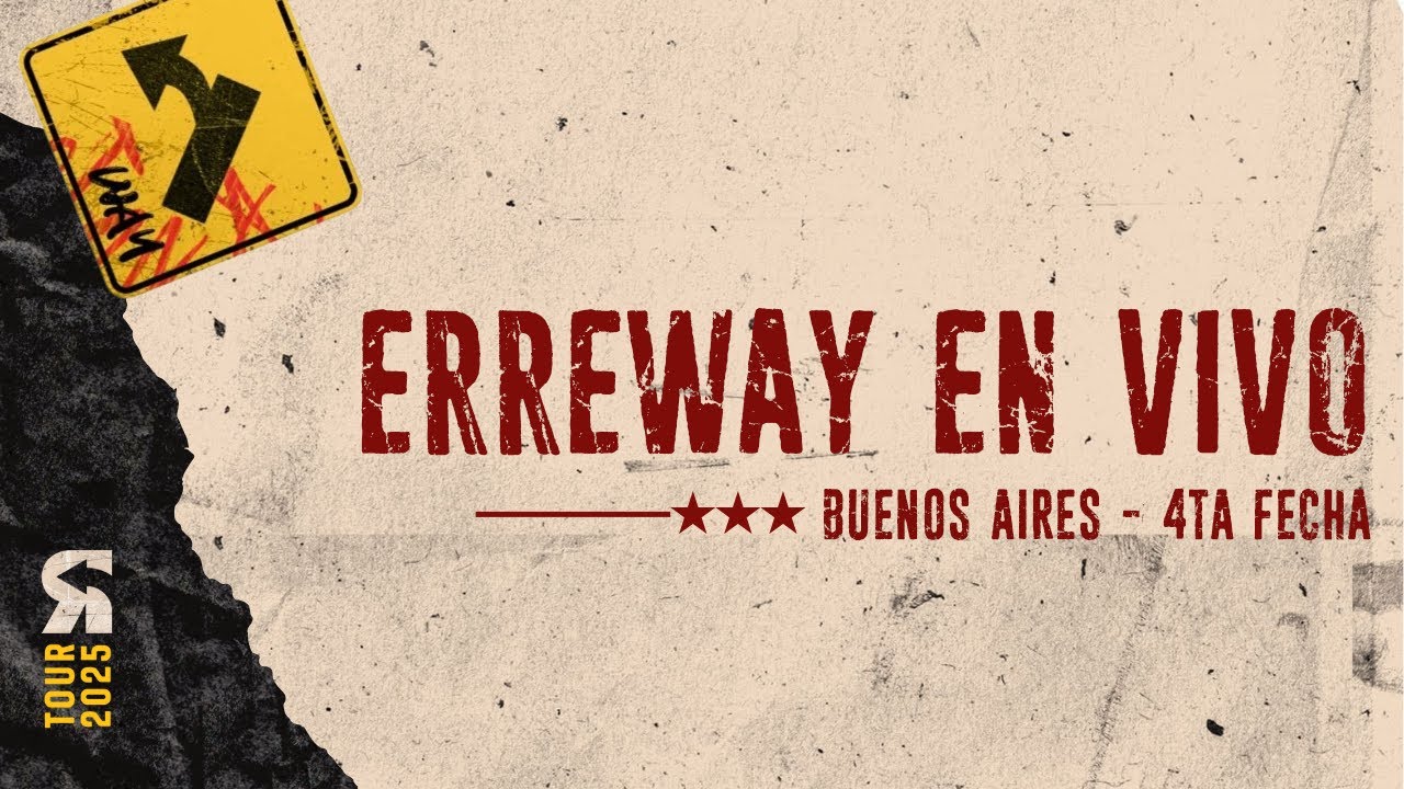 EN VIVO | ERREWAY TOUR #JuntosOtraVez - Buenos Aires, Argentina (04/09/25)