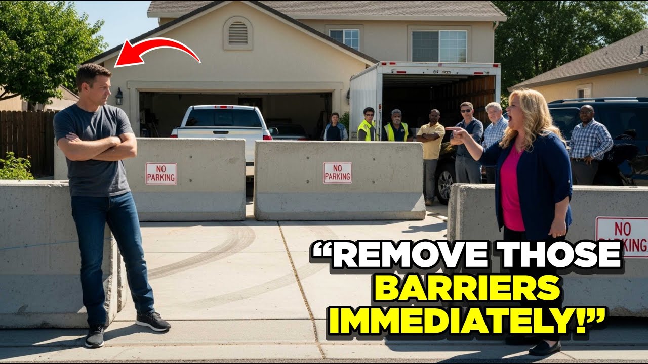 HOA Blocked My Driveway With Concrete Barriers 72 Hours Later They Were Begging Me to Negotiate