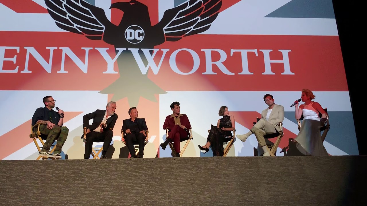 EPIX 潘尼沃斯 PENNYWORTH LA Premiere QA with cast and producers at HARMONY GOLD on 7/24/2019.