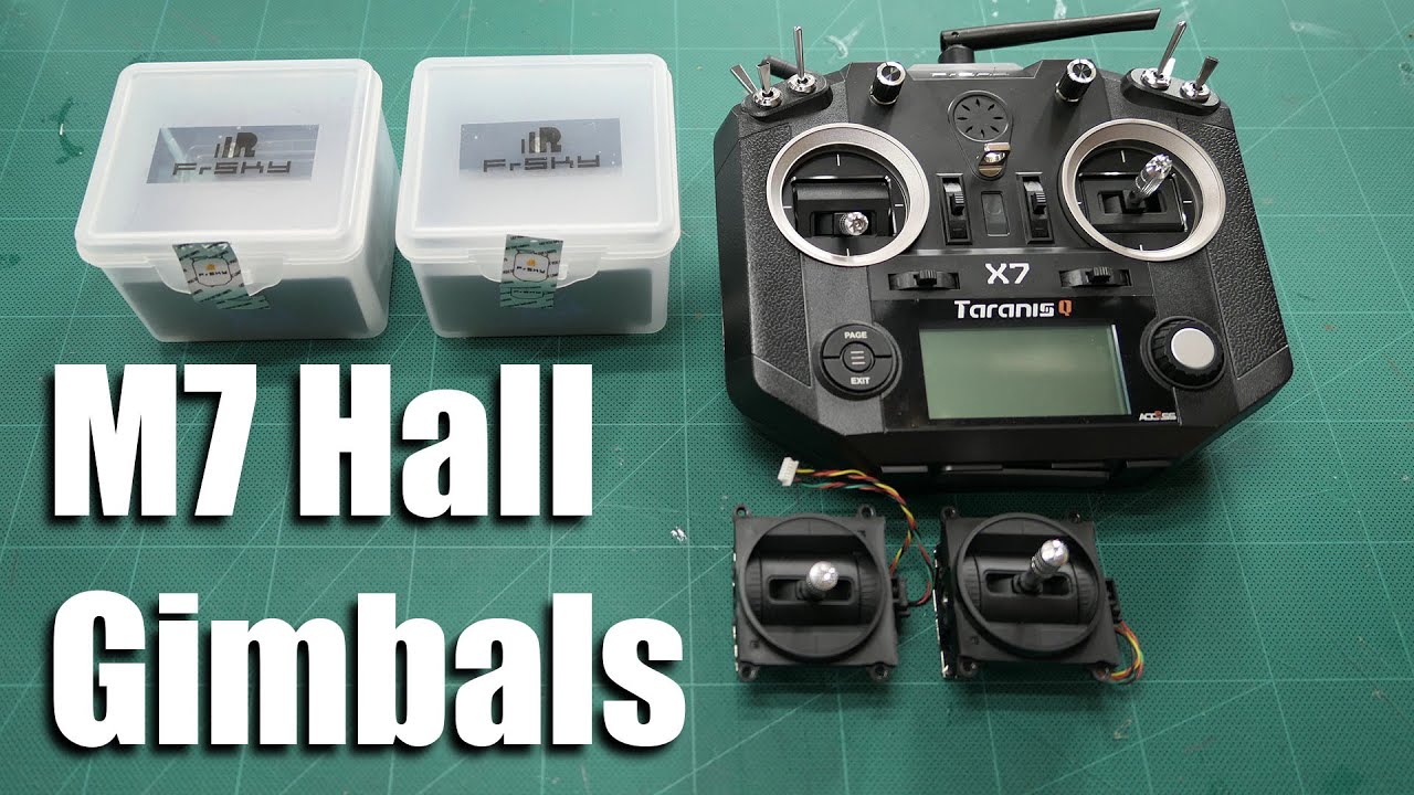 M7 Hall Sensor Gimbals - Fitting guide