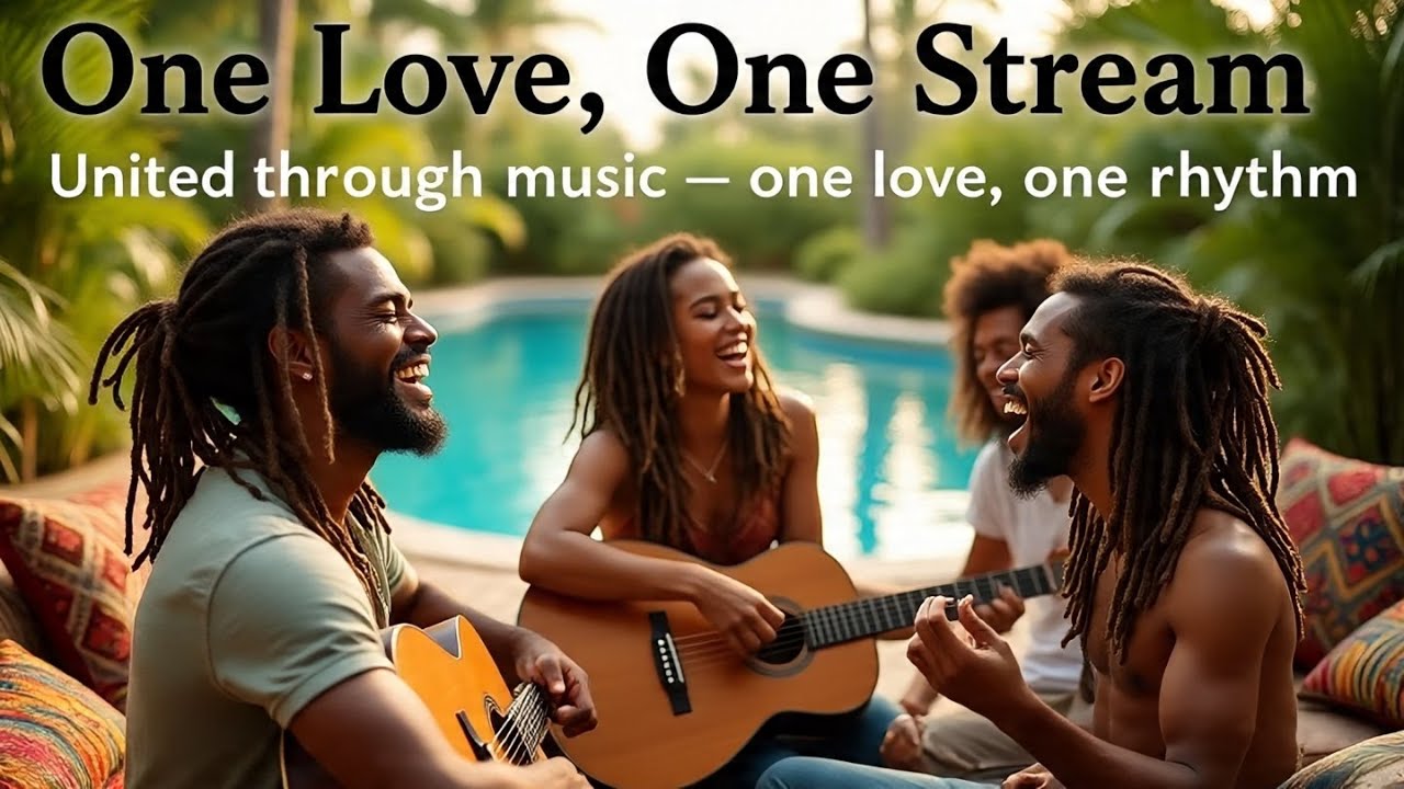 Roots Reggae Vibes Live! 🌴 Bob Marley & Friends Island Chill Mix ☀️🎶