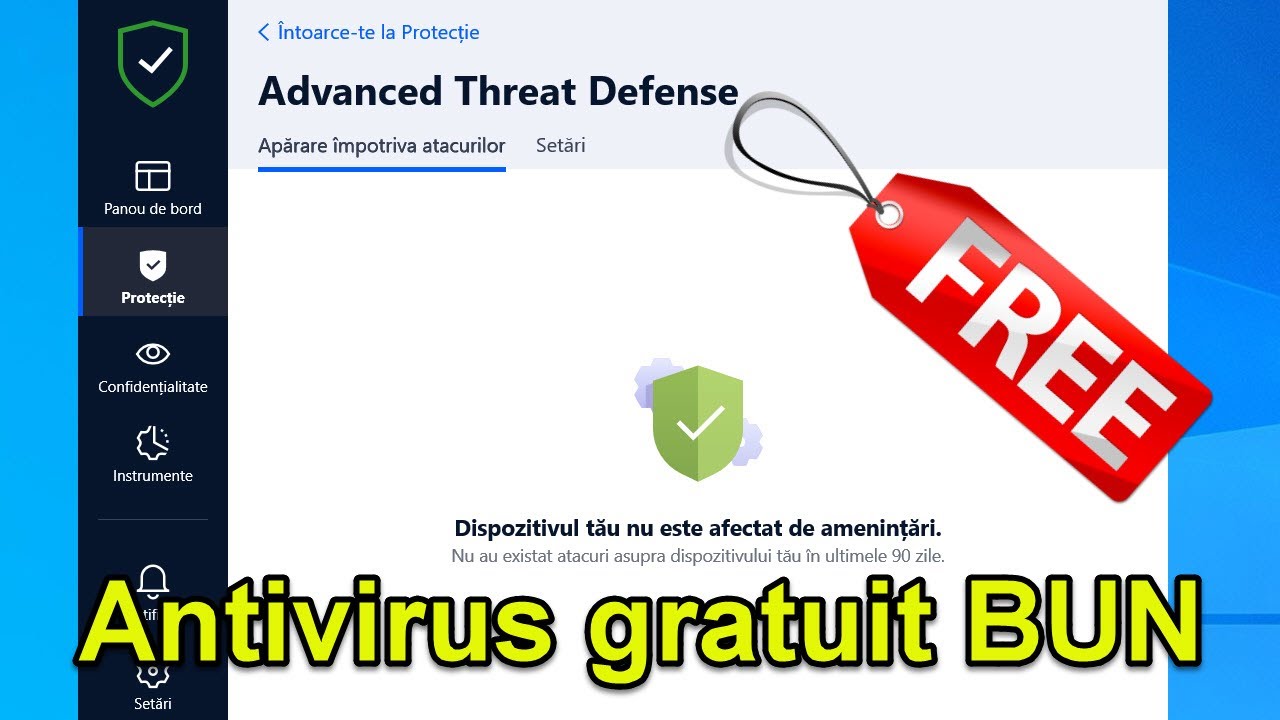 Instalare și prezentare antivirus BitDefender gratuit