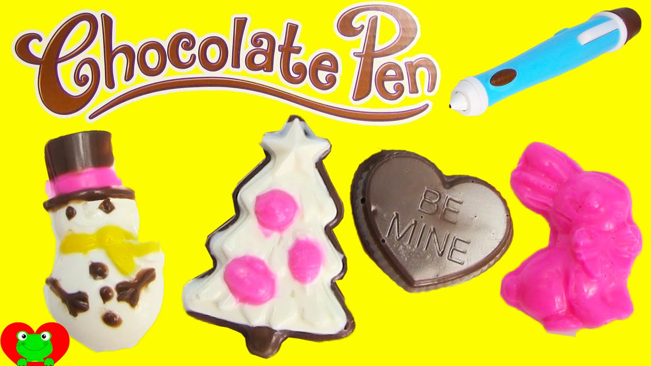 Chocolate Pen Holiday Pack DIY Chocolate Candy