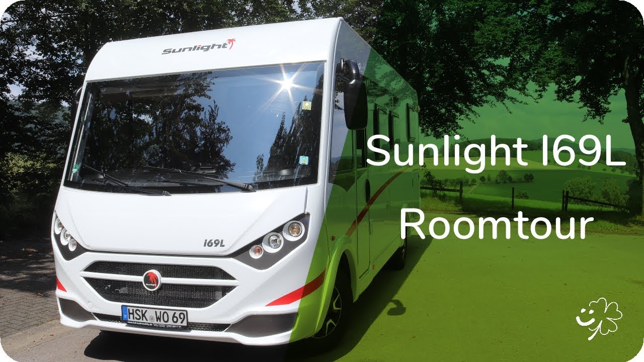 Wohnmobil Sunlight I69L - Roomtour und erster Eindruck - glücklichTV