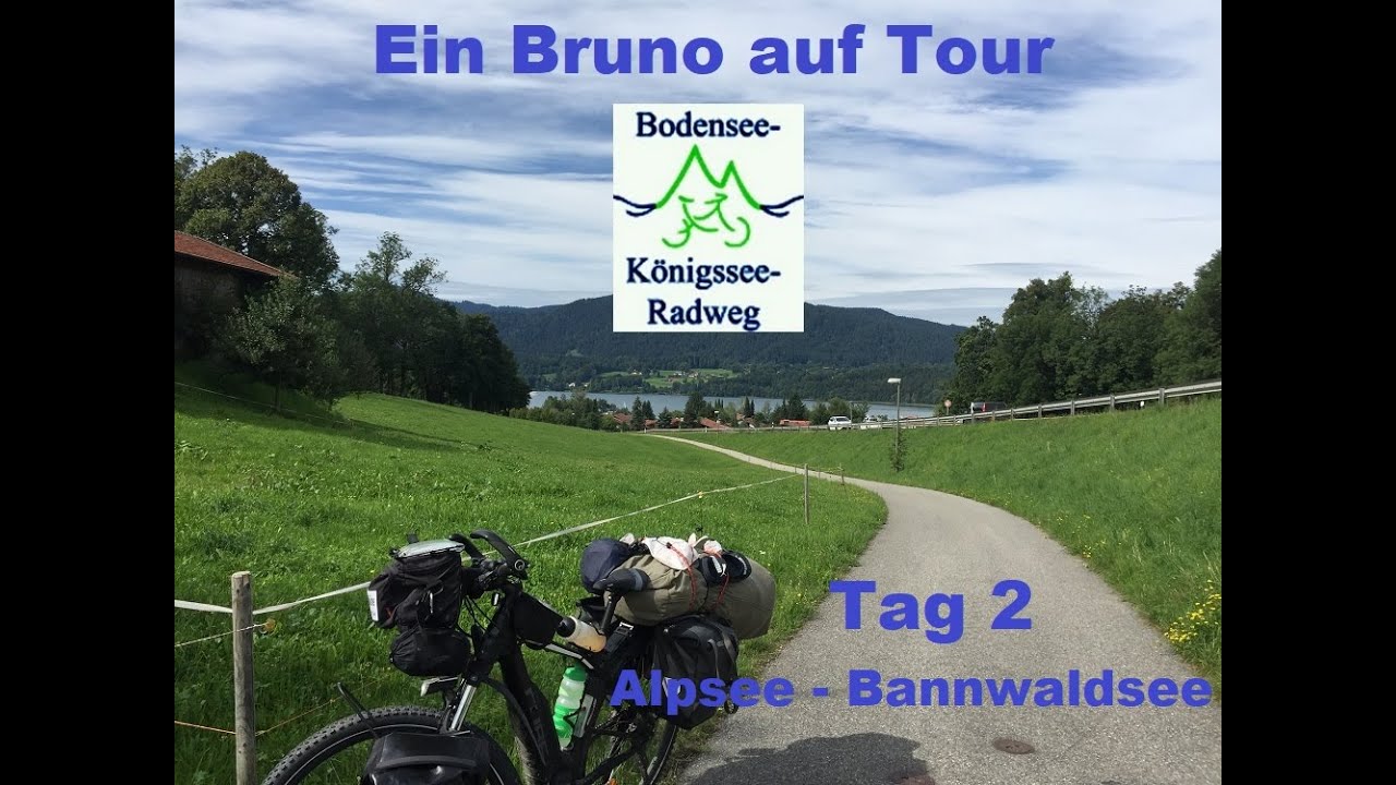 Bodensee - Königssee Radweg Tag 2