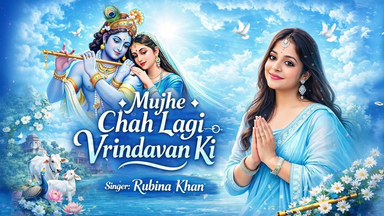 Mujhe Chah Lagi Vrindavan Ki || मिलू में मोहन प्यारे से || Rubina Khan || New Krishna Bhajan 2026