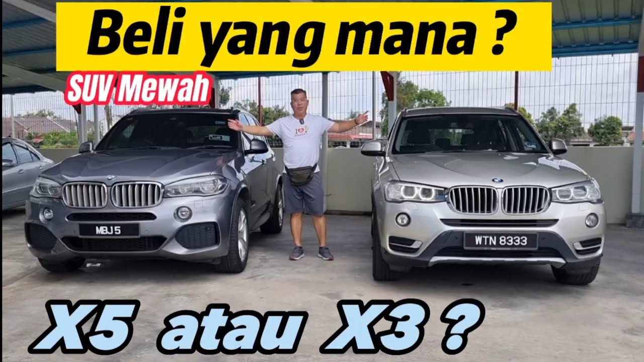 BMW X5 vs. X3 Terpakai