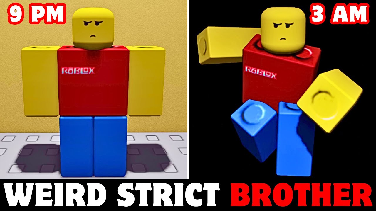 Weird Strict Brother - Full Walkthrough | ROBLOX