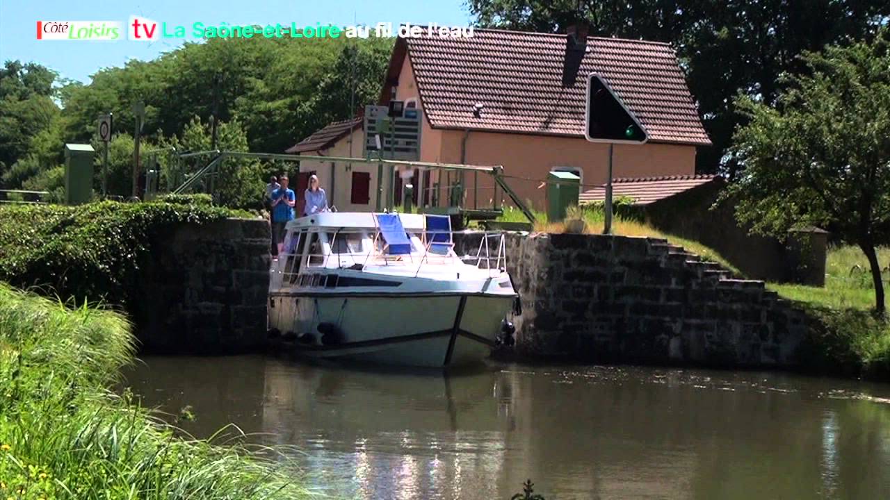 Tourisme fluvial en Saône-et-Loire