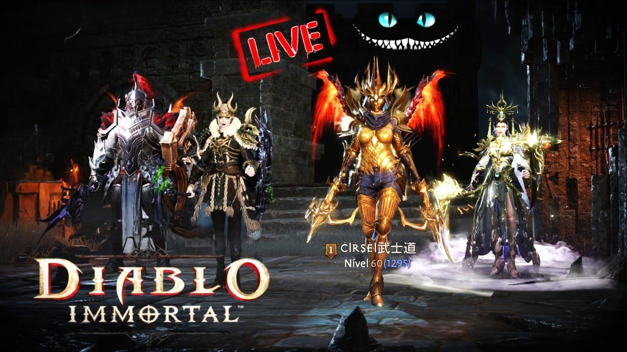 Diablo Immortal Farme Infinito #DiabloImmortal #Live #Jogo