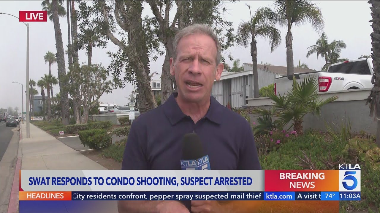 Man fires shotgun into neighbors' units in Huntington Beach