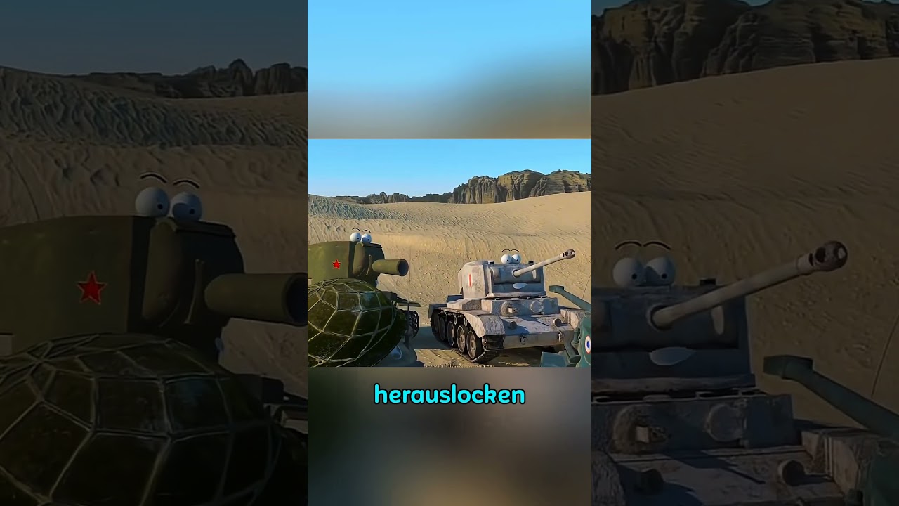 Zwei Panzerfreunde k&auml;mpften im Krieg.
