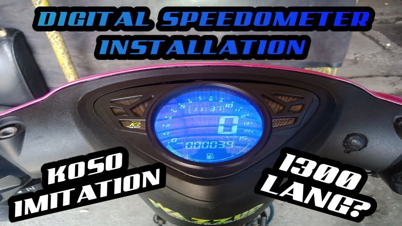 KOSO IMITATION EASY INSTALLATION STEP BY STEP || MIO SPORTY / SOULTY || PART 1
