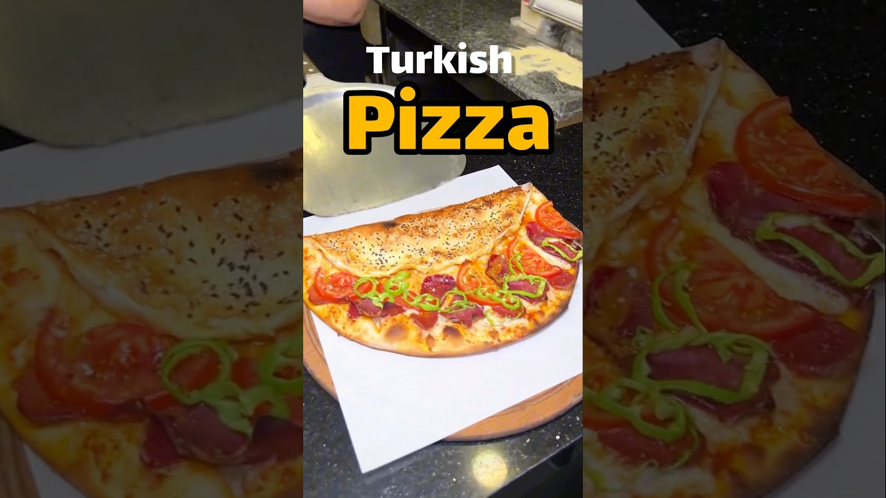 Tasty Turkish Pizza in Istanbul 🇹🇷