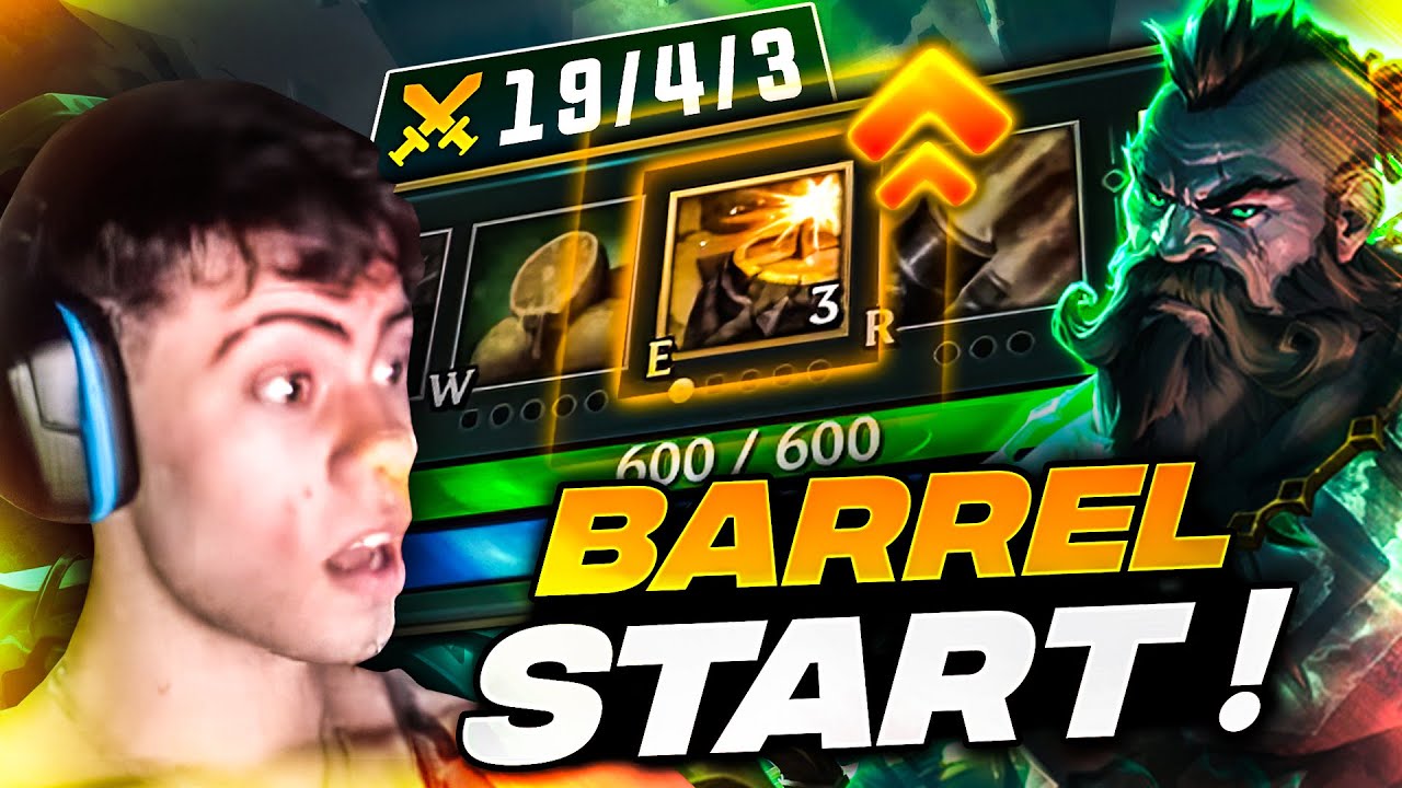 How To PERFECTLY 1v9 With Barrel Start Gangplank... ft @DoaenelYT